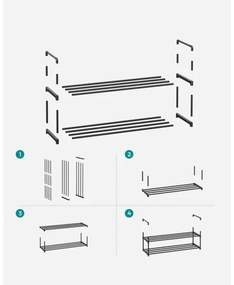 Pantofar ALVORO, negru