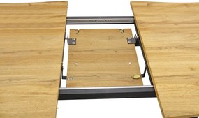 Masa extensibila design industrial Wild 160-200x90cm