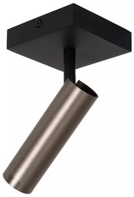 Lucide 22974/01/15 - Spot orientabil GRADO 1xGU10/40W/230V maro/negru