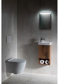 Dulap fără chiuvetă alb suspendat 30x53 cm Latus Xi – Sapho