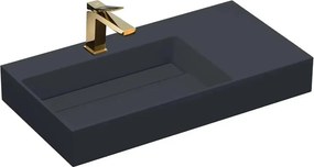 Lavoar pe blat Rea Archi compozit dreptunghiular 89.5 cm gri mat