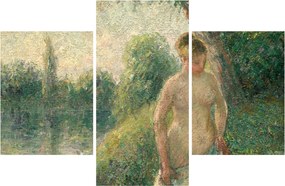 Tablou - Camille Pissarro, The Bather, reproducere (90x60 cm)