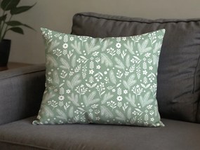 Fața de pernă din polibumbac ARBORA 70x90 cm, verde