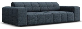 Canapea albastră 204 cm Chicago – Cosmopolitan Design