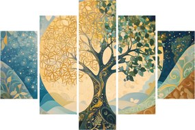 Tablou – Arborele vieții în lună (150x105 cm)