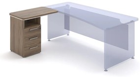 Container andocare TopOffice 90 x 55 cm, stânga, stejar charleston