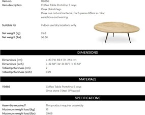 Masuta de cafea LUX Portofino S