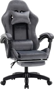 Scaun de birou/gaming, gri, LOPES