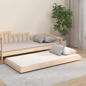 Cadru de pat, 90x190 cm, lemn masiv de pin