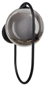 Aplică CORDEL 1xG9/28W/230V negru/negru fumuriu