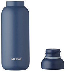Sticlă albastru-închis din oțel inoxidabil 350 ml Nordic denim – Mepal