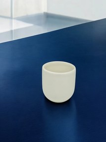 Pahar Cafea NOVUM White Jasmine 250 ml (Alb Iasomie, Lapte, Vanilie, Lucios) Gresie Ceramica Glazurata Manual