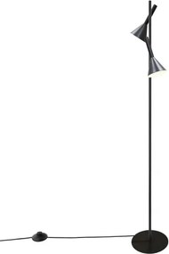 Nordlux - Lampă de podea KELVIS 2xGU10/12W/230V neagră