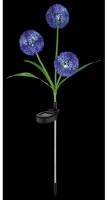 Corp de iluminat LED solar Globo 33599P SOLAR 3xLED/0,06W/3V 5000K IP44 mov