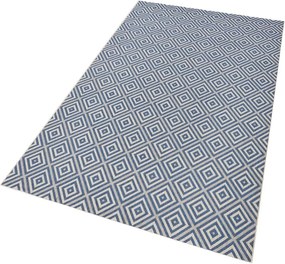 Covor de exterior NORTHRUGS Karo, 200 x 290 cm, albastru