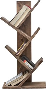 Biblioteca Cady culoare nuc 90 cm