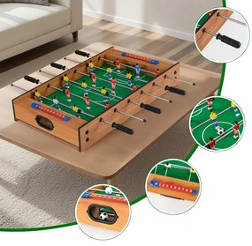 Masă de fotbal și air hockey 2 în 1