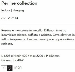 Lustra / Pendul design modern Perline sp3 alama
