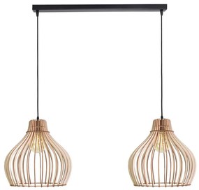 Candelabru pe cablu BARREL 2xE27/24W/230V