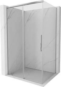 Mexen Rox cabină de duș culisantă 160 x 80 cm, transparent, crom - 8C2-160-080-01-00