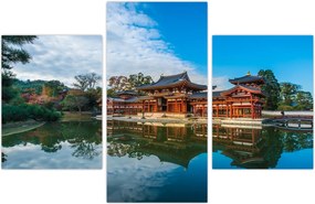 Tablou - Templul Byodo-in, Japonia (90x60 cm)