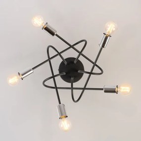 Lustră aplicată OXFORD 5xE27/15W/230V