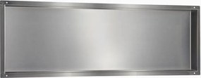 Raft incastrat dreptunghiular Balneo Wall-Box 90x30x7 cm fara rama inox periat