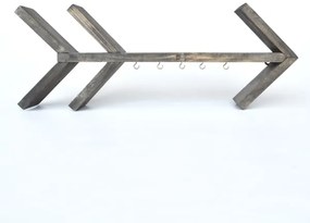 Raft de perete RAF 20x52 cm molid