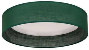 Plafonieră LED Duolla ROLLER LED/24W/230V d. 45 cm verde