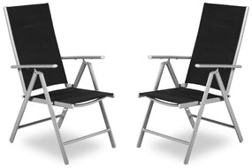 Set de scaune din aluminiu Verona Wood Garden Point - 2 buc