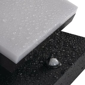 Kanlux 45819 - XERTO Lampă LED de perete pentru exterior cu senzor, 20 W, 230 V, IP44, neagră