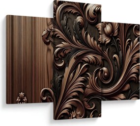 Tablou - Model din lemn (90x60 cm)