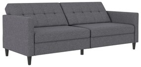 Canapea gri extensibilă 203 cm Hartford – Støraa