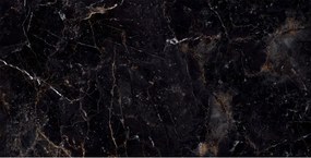Mexen Champion Gres negru glazurat rectificat G1, placă podea-perete 120 x 60 cm, luciu înalt - TL202-120-060-00