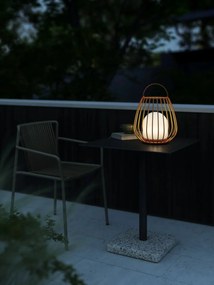 Lampa LED portabila pentru exterior solara cu baterii Jim To-Go galben