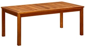 vidaXL Măsuță de cafea de grădină 110x60x45 cm lemn masiv acacia