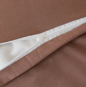 Lenjerie de pat din microfibra SYLVERA NORI maro Dimensiune lenjerie de pat: 70 x 80 cm | 140 x 200 cm