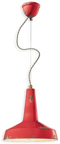 Lustra design retro realizat manual din ceramica VINTAGE