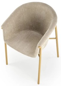 Scaun de bucaterie Lester, bej