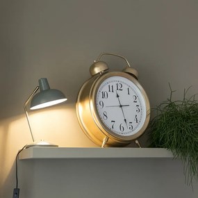 Lampă de masă retro verde cu bronz - Milou