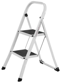 Scara pliabila 2 trepte STEPLADDER, albă