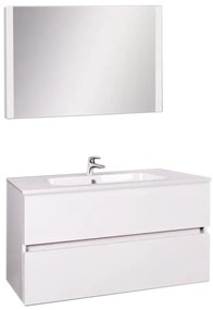 Mobilier complet de baie Elois White 80