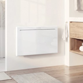 HOMCOM Convector Electric 1500 W, de Perete și Podea, Compatibil Alexa și Google Home, Alb | Aosom Romania
