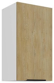 Dulap superior de bucătărie Carminia 40 G-72 1F (stejar cremona + alb). 1128073