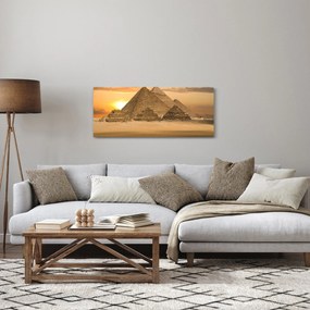 Tablou - Piramidele (120x50 cm)