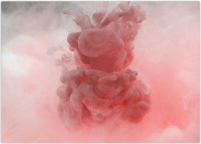 Tablou - Fum roșu (70x50 cm)