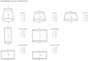 Veioza, Lampa de masa personalizabila realizata manual Izano
