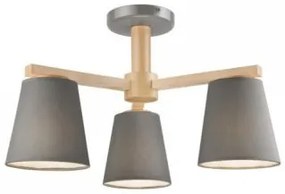 Plafoniera rustica 3 becuri E27 Ellie 37790 Lamkur