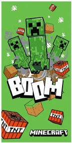 Minecraft Boom prosop de baie, prosop de plajă 70x140cm