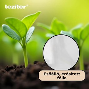 Folie pentru pat germinativ 180x140x94 cm transparentă